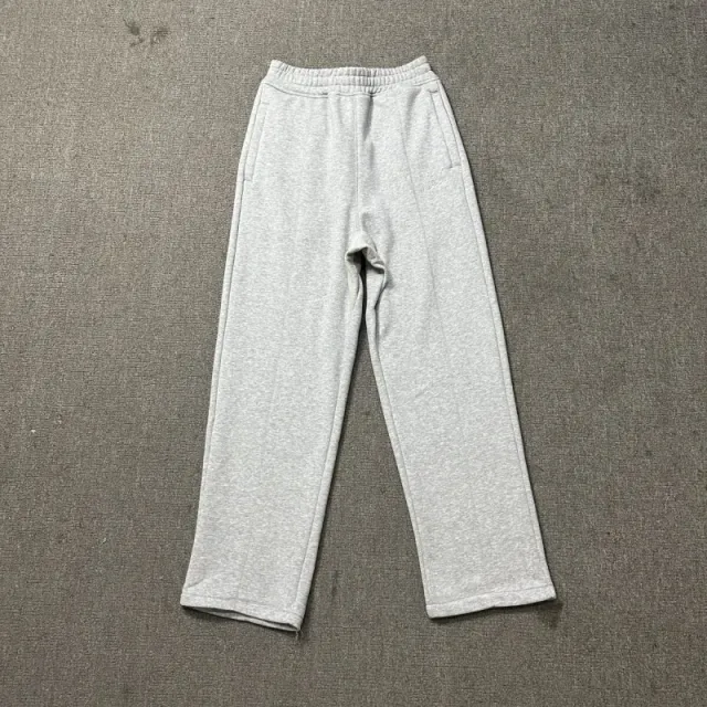 653灰色直筒长裤