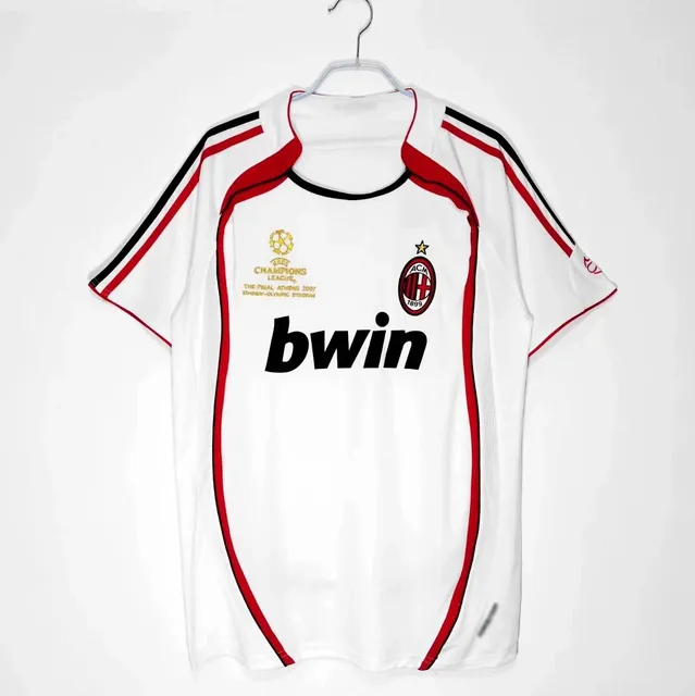 AC Milan × Adidas 2007 Champions League Final Jersey Athens 2007