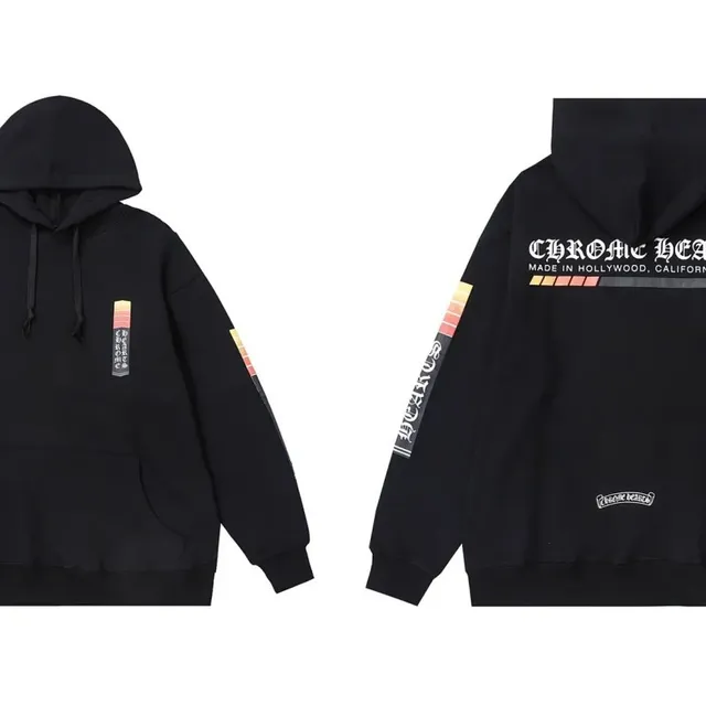 Hooded Sweatshirt Chrome Hearts Logo Print