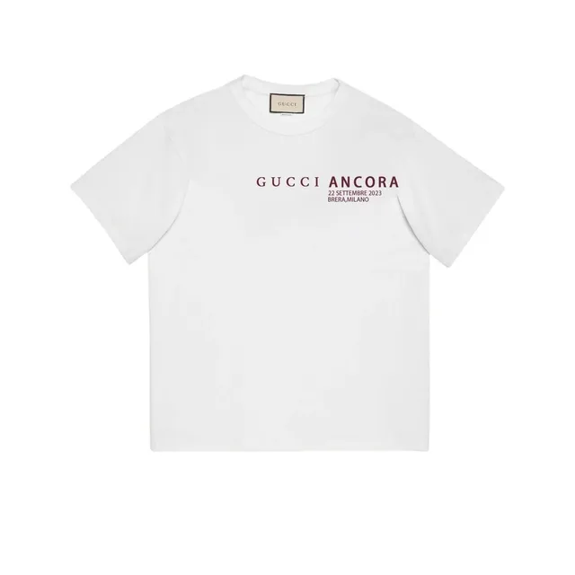 Ancora Tee Gucci Ancora Print