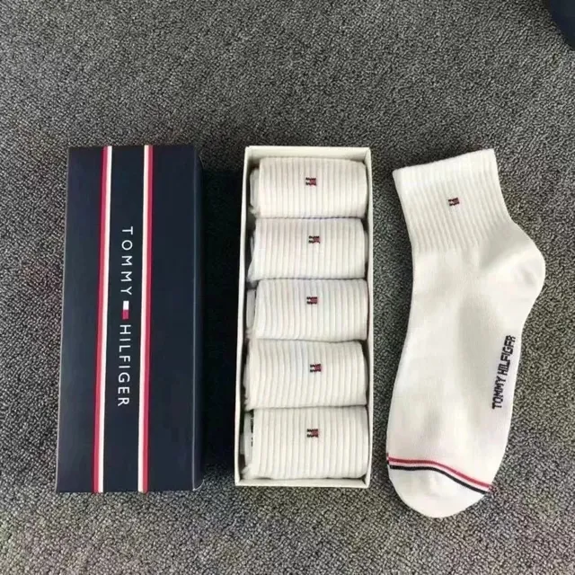Tommy Hilfiger Logo Socks Classic Stripe