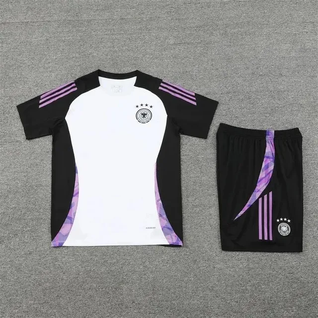 Adidas × Germany National Team Germany Training Kit White/Black/Purple