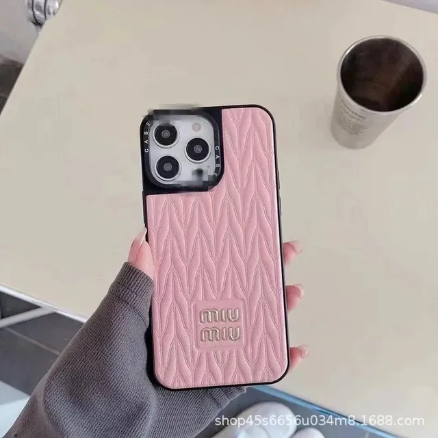 Miu Miu Phone Case Matelassé Quilted