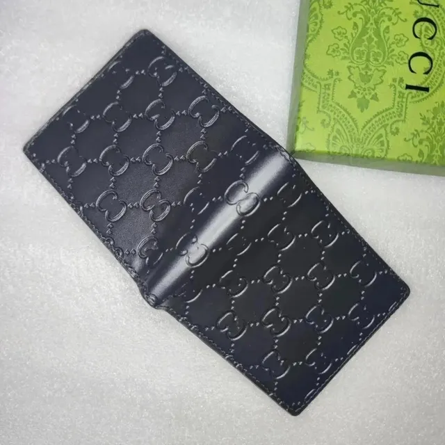 Gucci Bifold Wallet GG Marmont Embossed