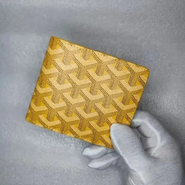 Goyard Saint Louis Wallet Goyardine Canvas