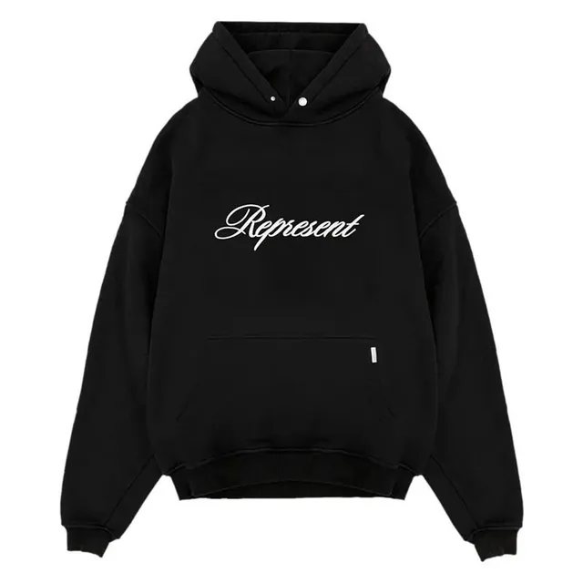 Represent Hoodie Script Logo