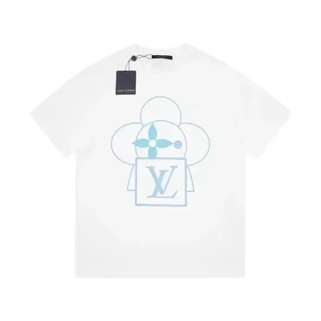 Louis Vuitton T-Shirt Flower Monogram Print