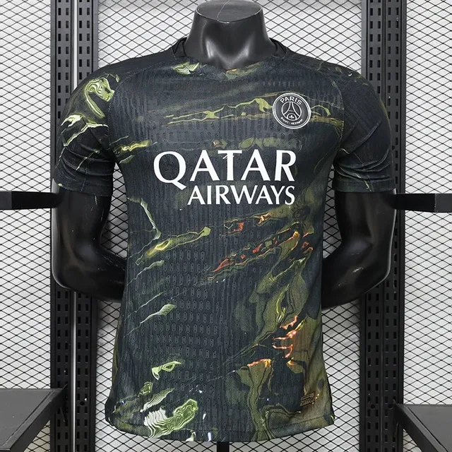 Paris Saint-Germain × Adidas Home Jersey Marble Print