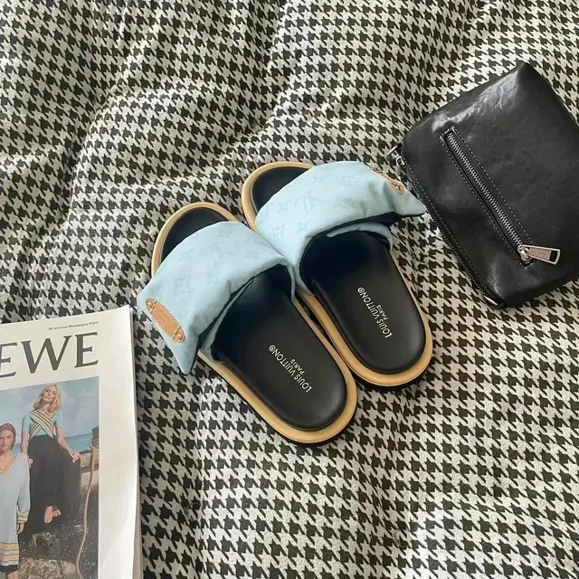 Louis Vuitton Slide Sandal Monogram Canvas