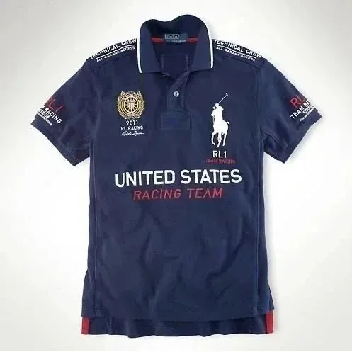 Polo Ralph Lauren × MLB Polo Shirt United States Racing Team