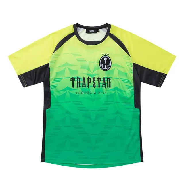 Trapstar Graphic Tee Gradient Leaf Print