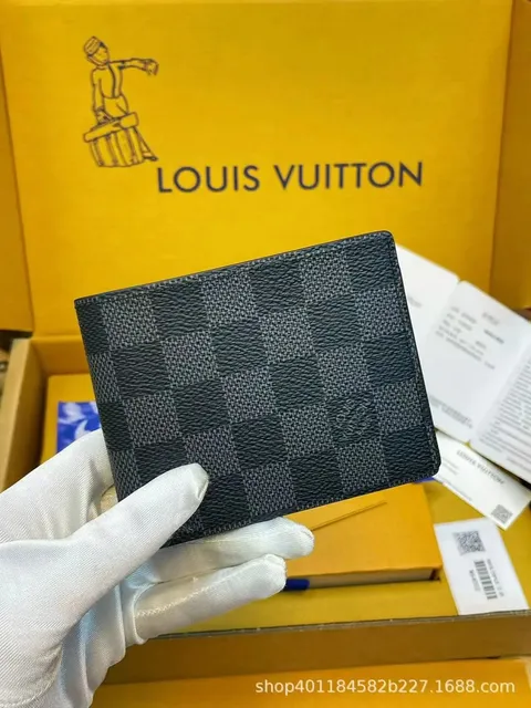 Louis Vuitton Bifold Wallet Damier Graphite