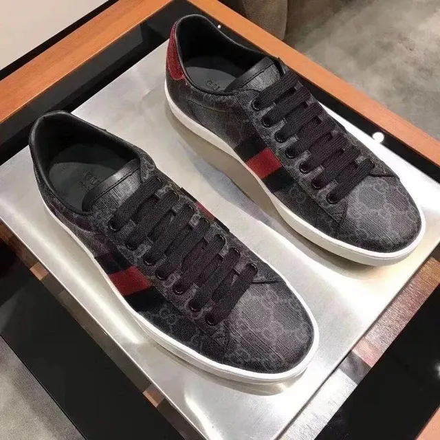 Gucci Ace Sneaker GG Supreme Web Stripe