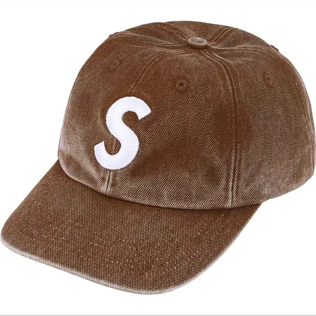 H047 baseball cap wash brown