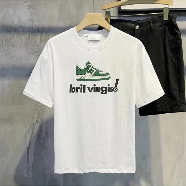 Off-White Sneaker Print Graphic Tee