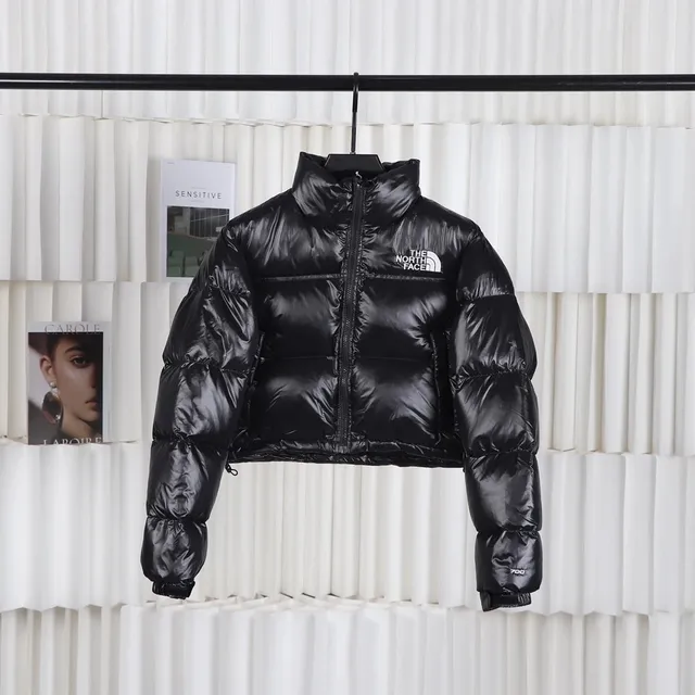 The North Face Nuptse Jacket Shiny Black