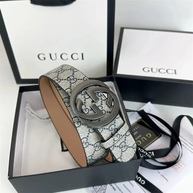 Gucci Horsebit Belt GG Supreme Canvas