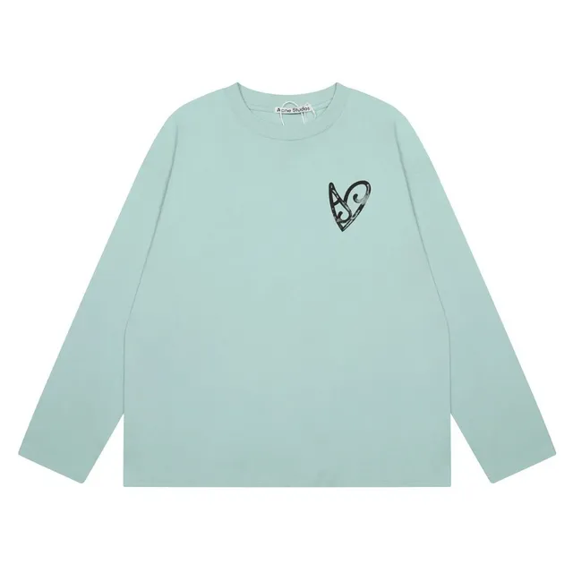 Acne Studios Long-Sleeve Tee Heart Logo