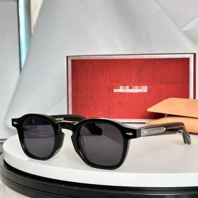 Chrome Hearts Sunglasses Black Acetate with Silver Hardware