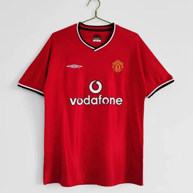 Manchester United Home Jersey Vodafone Sponsor