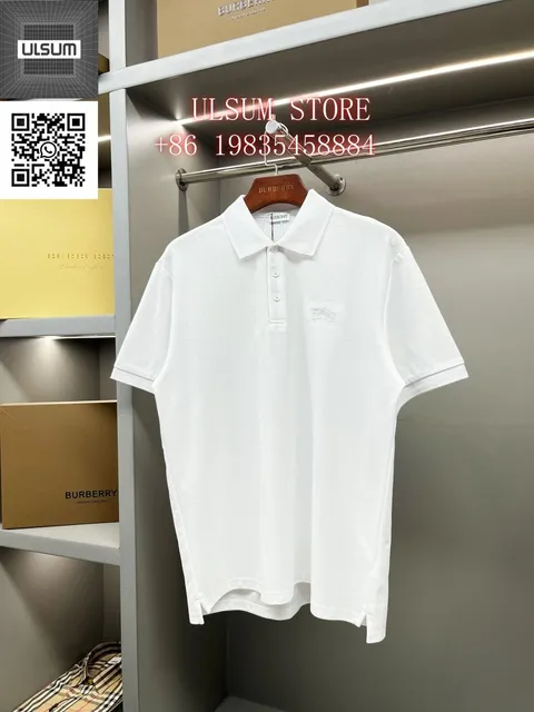 Burberry Polo Shirt Equestrian Knight Logo