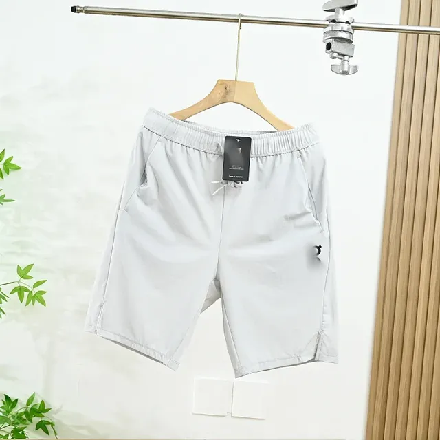 Lululemon Track Shorts Light Grey