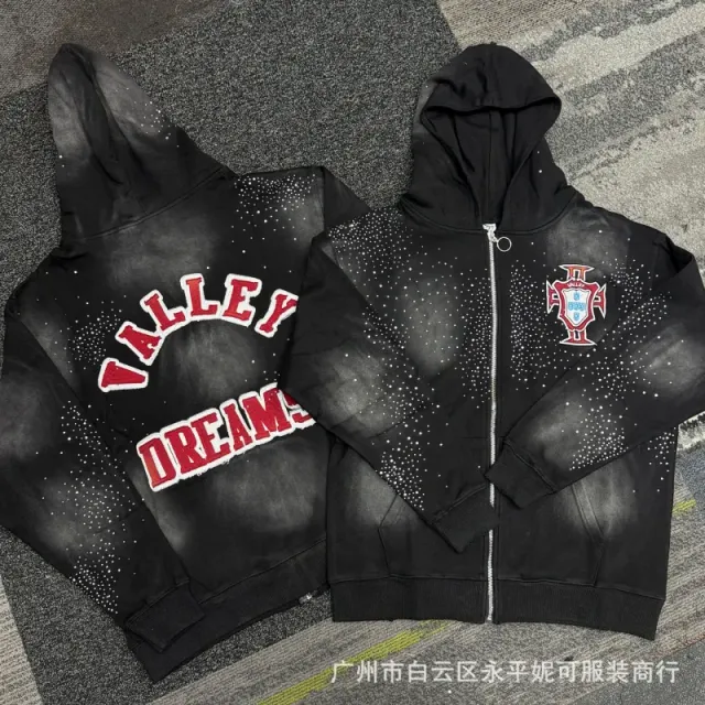 va烫钻贴布绣/做旧黑