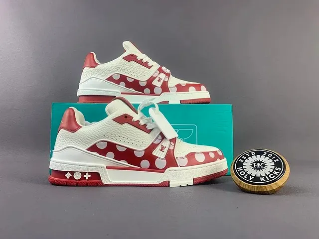 Louis Vuitton LV Trainer Polka Dot