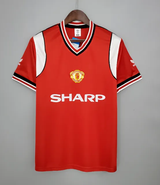 Adidas Manchester United Home Jersey Sharp Sponsor 1990s