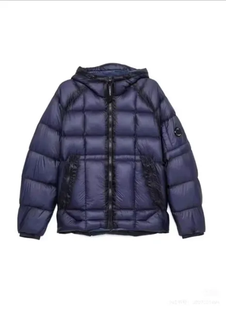 C.P. Company Goggle Jacket Navy with Black Trim