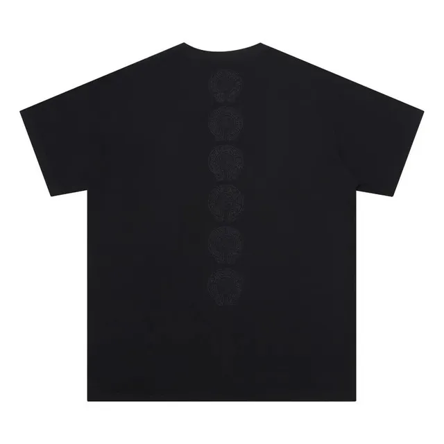 Chrome Hearts T-Shirt Five Logo Back Print