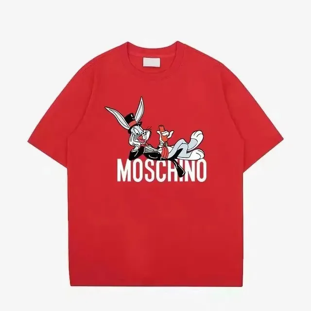 Moschino × Looney Tunes T-shirt Bugs Bunny graphic with bold brand text