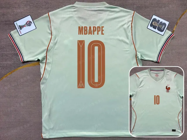 2026法国客场MBAPPE #10+世界杯章