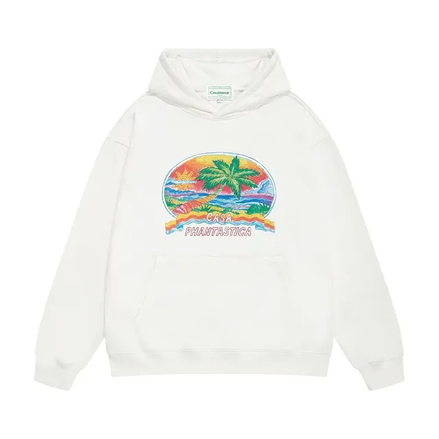 Casablanca Hoodie Tropical Print