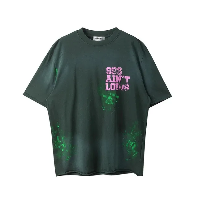 Saint Laurent Graphic T-Shirt SSS Ain't Louis Print