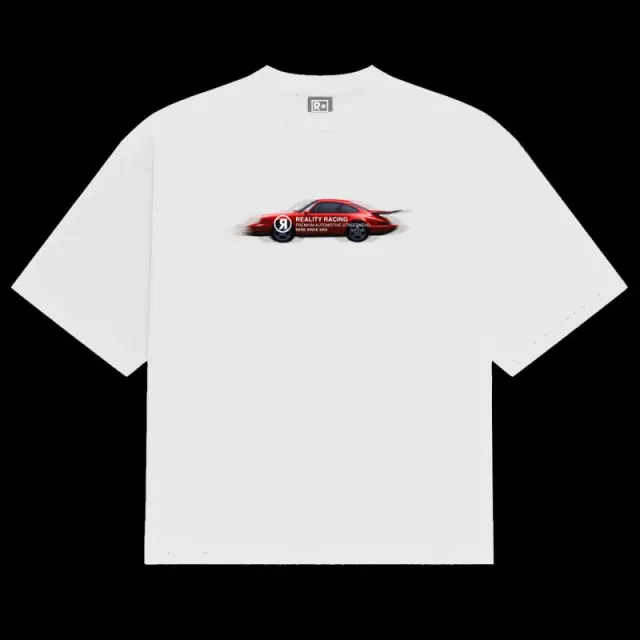 Rhude Racing Car Tee Red Porsche Graphic