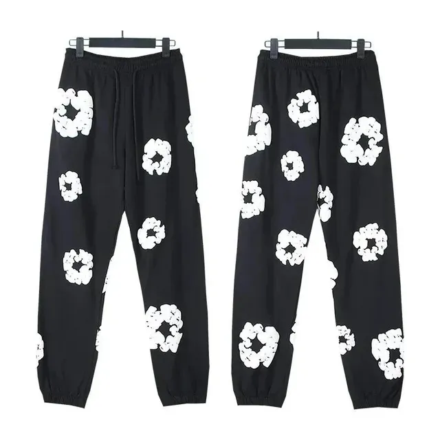 Printed Joggers Floral Print