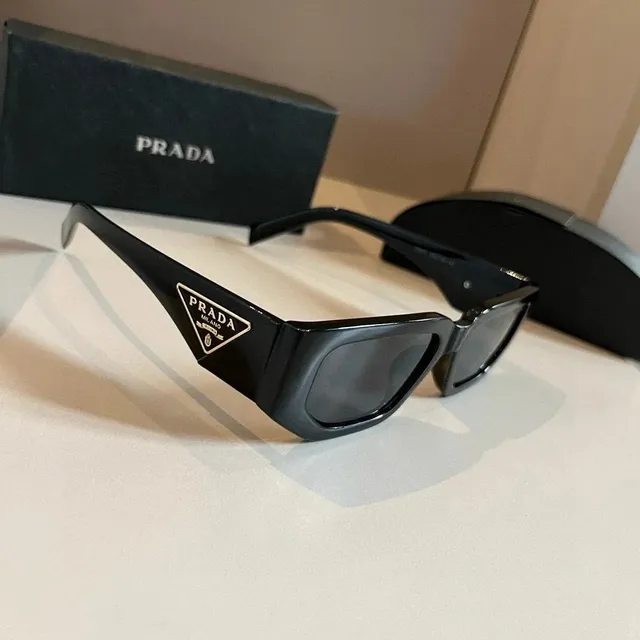 Prada Sunglasses Triangle Logo