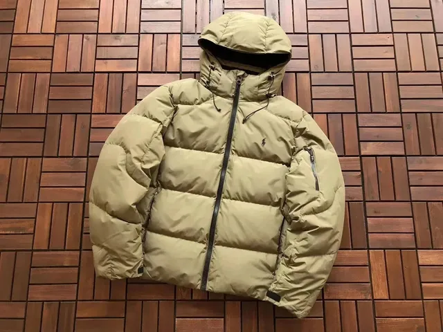 Polo Ralph Lauren Puffer Jacket Olive Beige