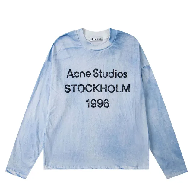 Acne Studios Long-Sleeve Tee Stockholm 1996 Print