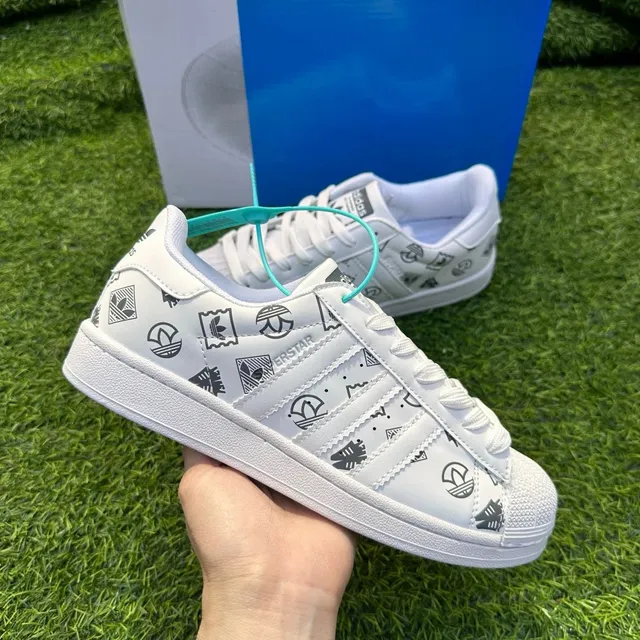 Adidas Superstar Printed Logo