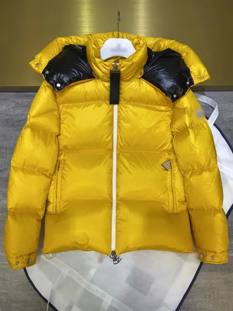 Moncler Down Jacket Two-Tone Hooded