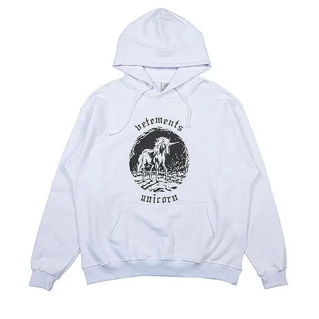 Vetements Unicorn Hoodie Unicorn Graphic