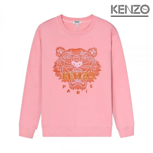 Kenzo Tiger Sweatshirt Embroidered Tiger Logo