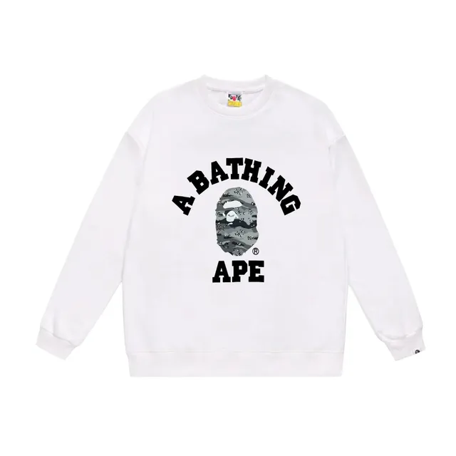 BAPE Crewneck Sweatshirt A Bathing Ape Logo