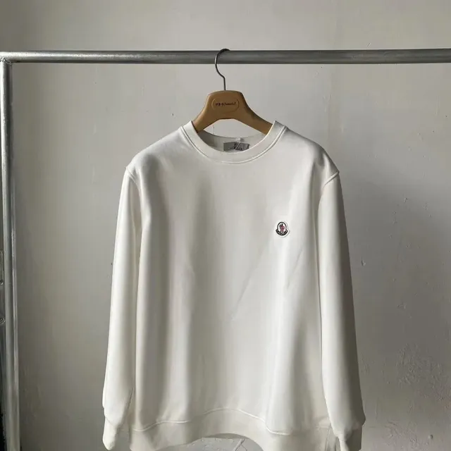 Moncler Crewneck Sweatshirt Logo Patch