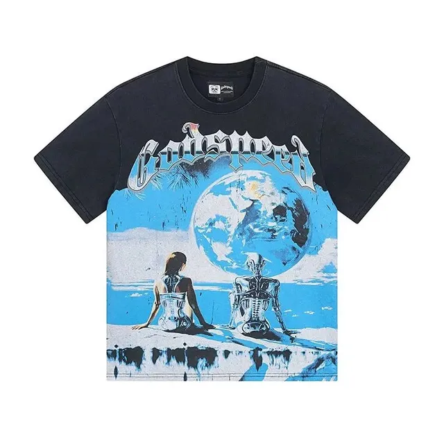Godspeed Graphic Tee Earth Print