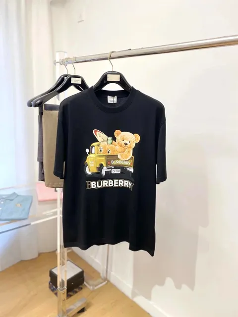 Burberry Graphic T-Shirt Teddy Bear Truck Print