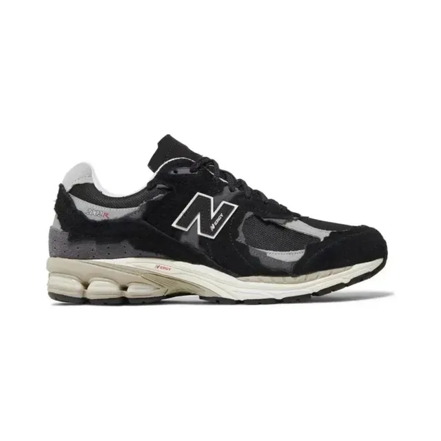 New Balance 2002R Black Grey Beige