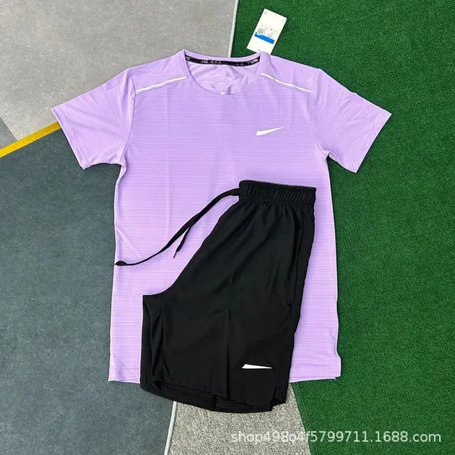 Nike Tech Fleece Set Lavender and Black